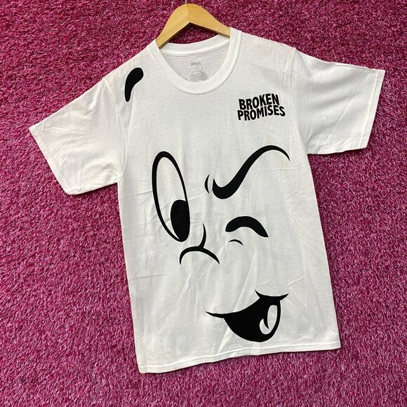 Broken Promises x Casper Haunt Me Baby T-Shirt Small - Picture 3 of 5